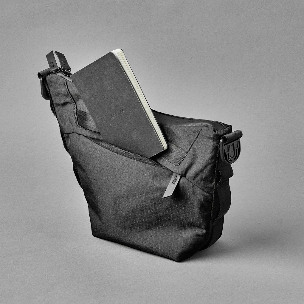 Alpaka Flow Satchel (2L) - Axoflux 210D Black