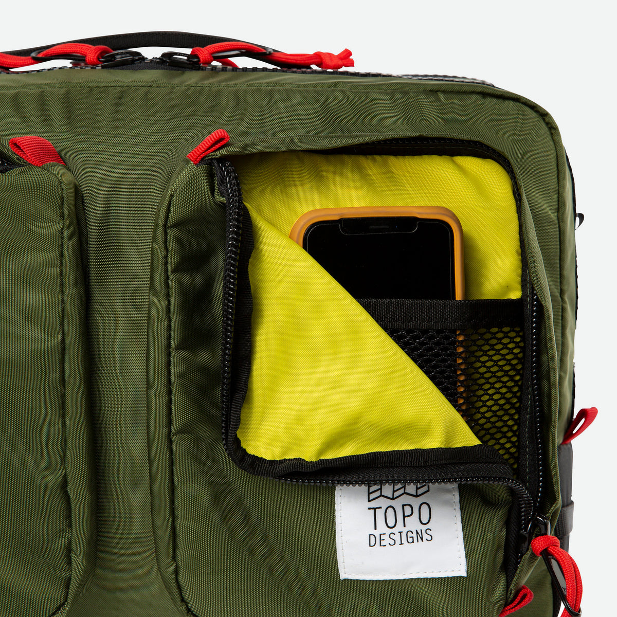 Topo Designs Global Briefcase Olive