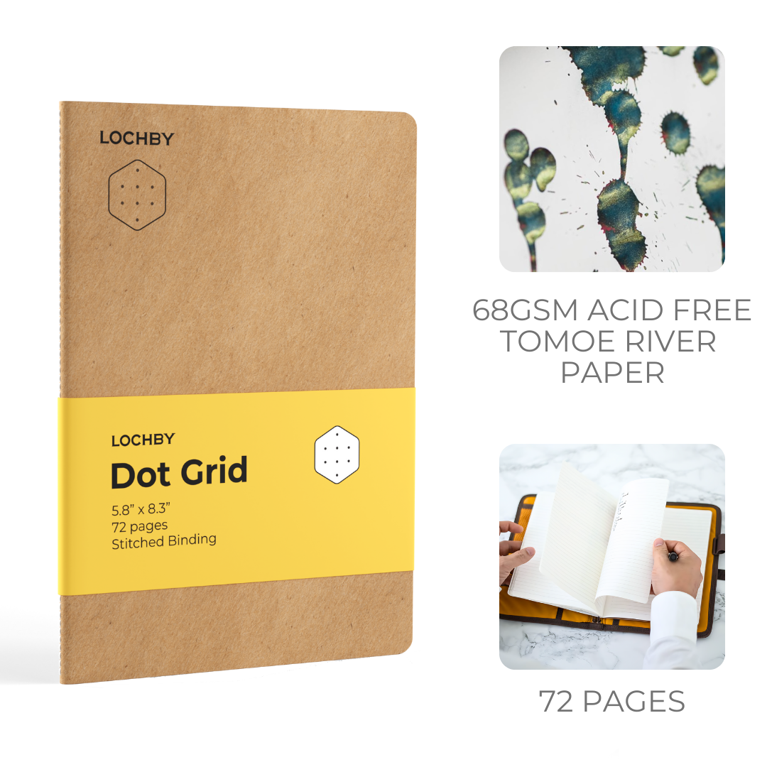 Lochby A5 Notebook - Dot Grid