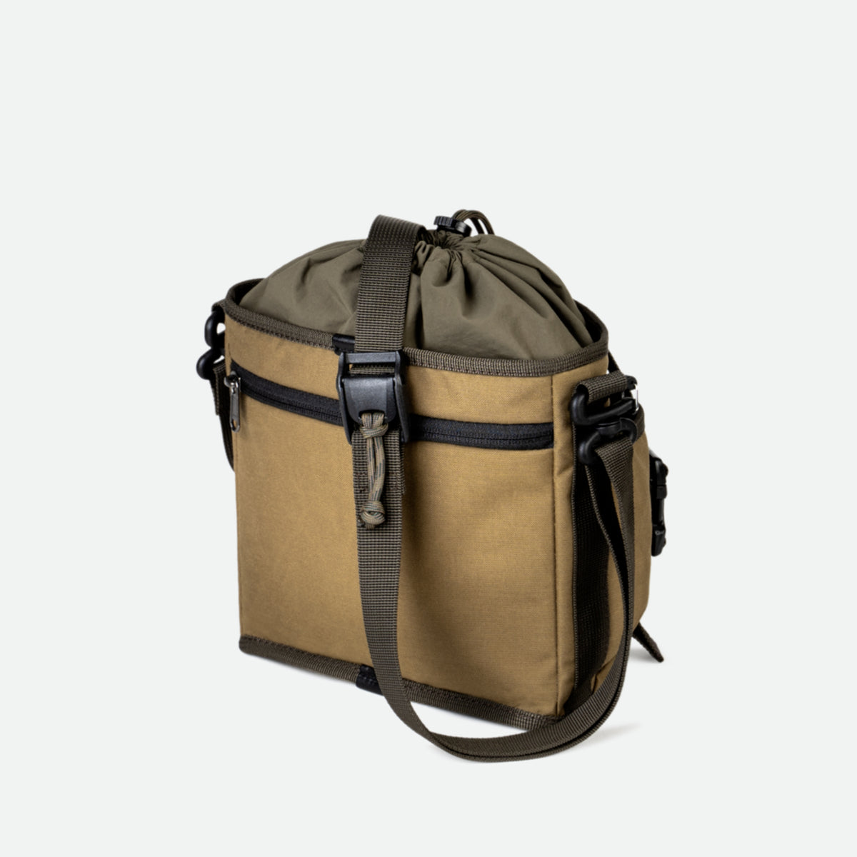 Wotancraft Canteener EDC Utility Sling Bag 3.5L - Khaki Brown Canvas