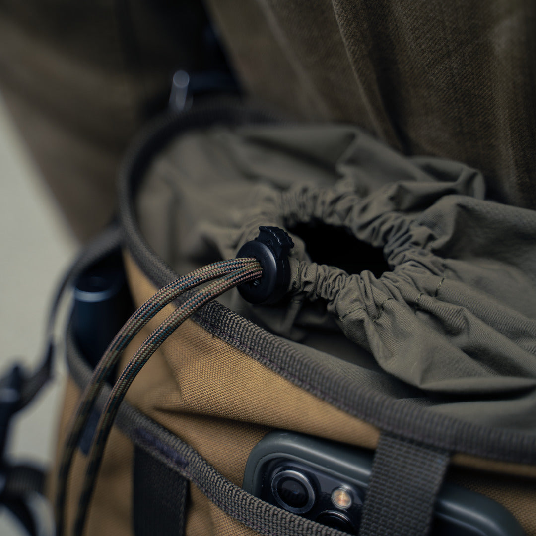 Wotancraft Canteener EDC Utility Sling Bag 3.5L - Khaki Brown Canvas