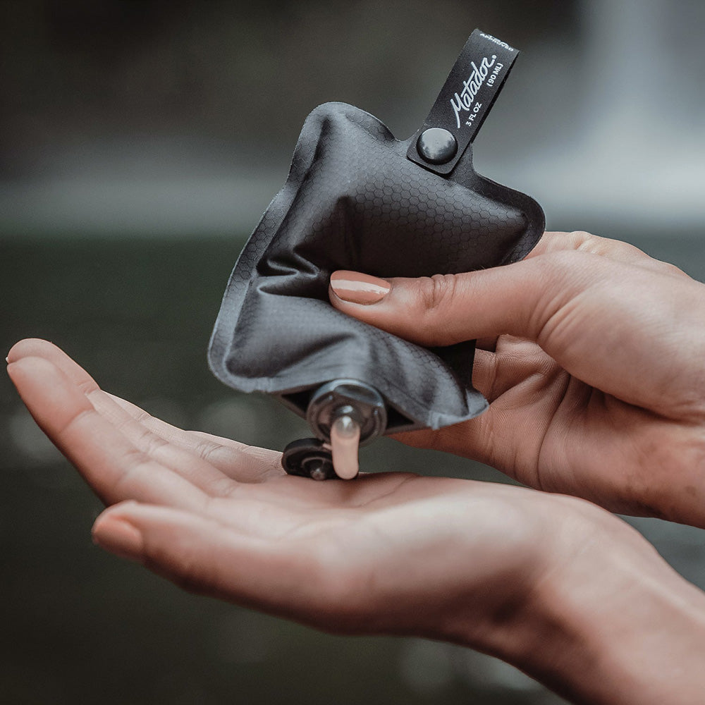 Matador FlatPak™ Toiletry Bottle 3-Pack Charcoal/Slate/Sage