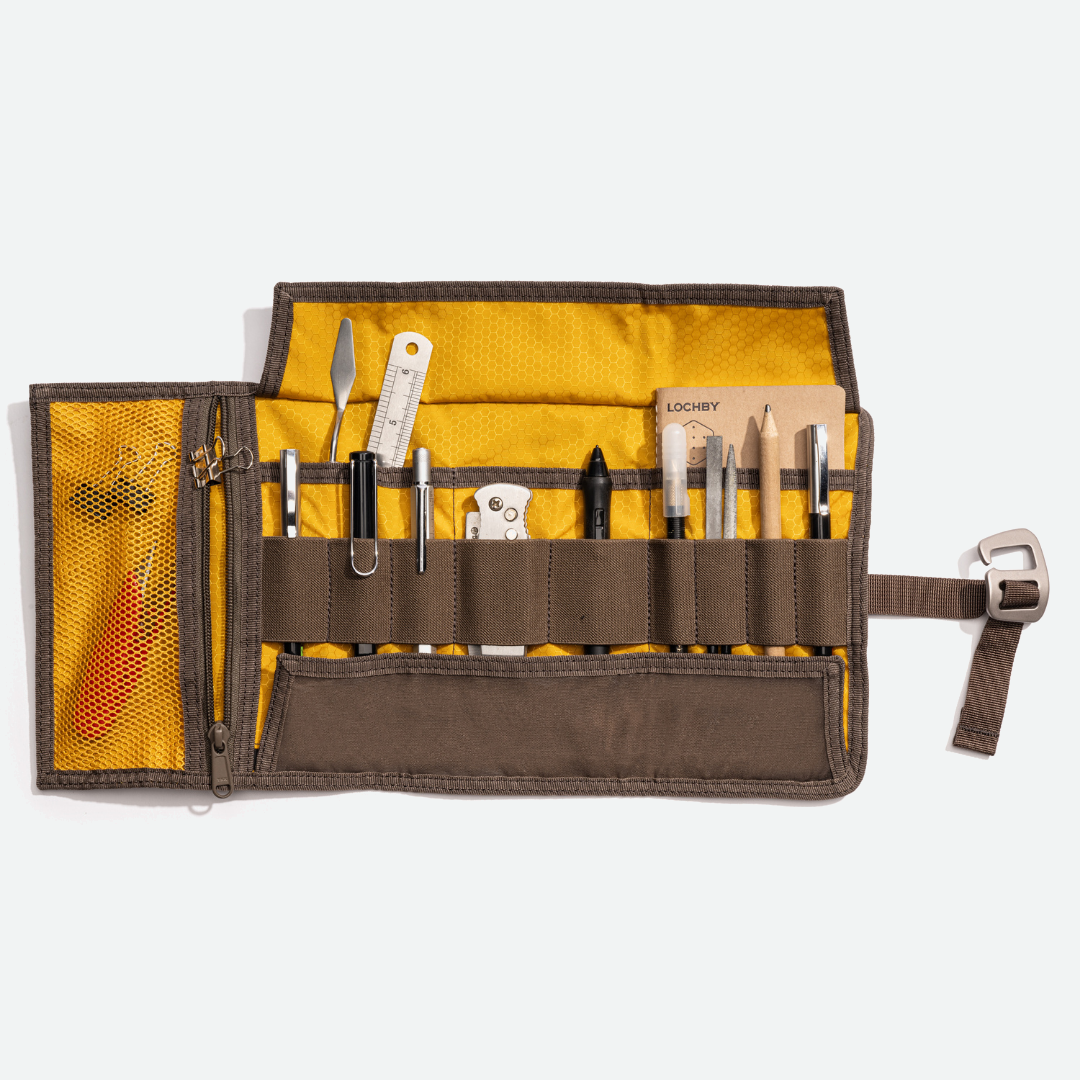 Lochby Tool Roll - Brown