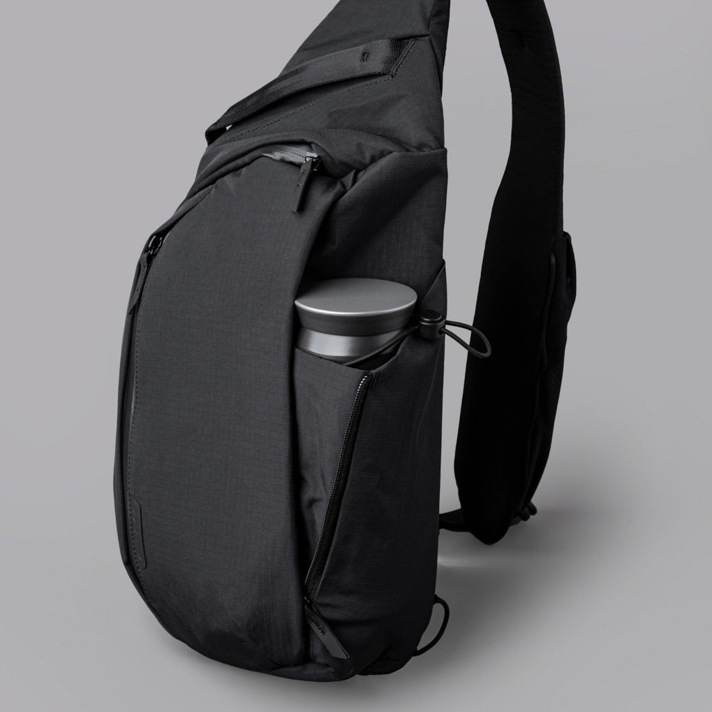 Alpaka Metro Crossbody - Right Shoulder - Black Axoflux