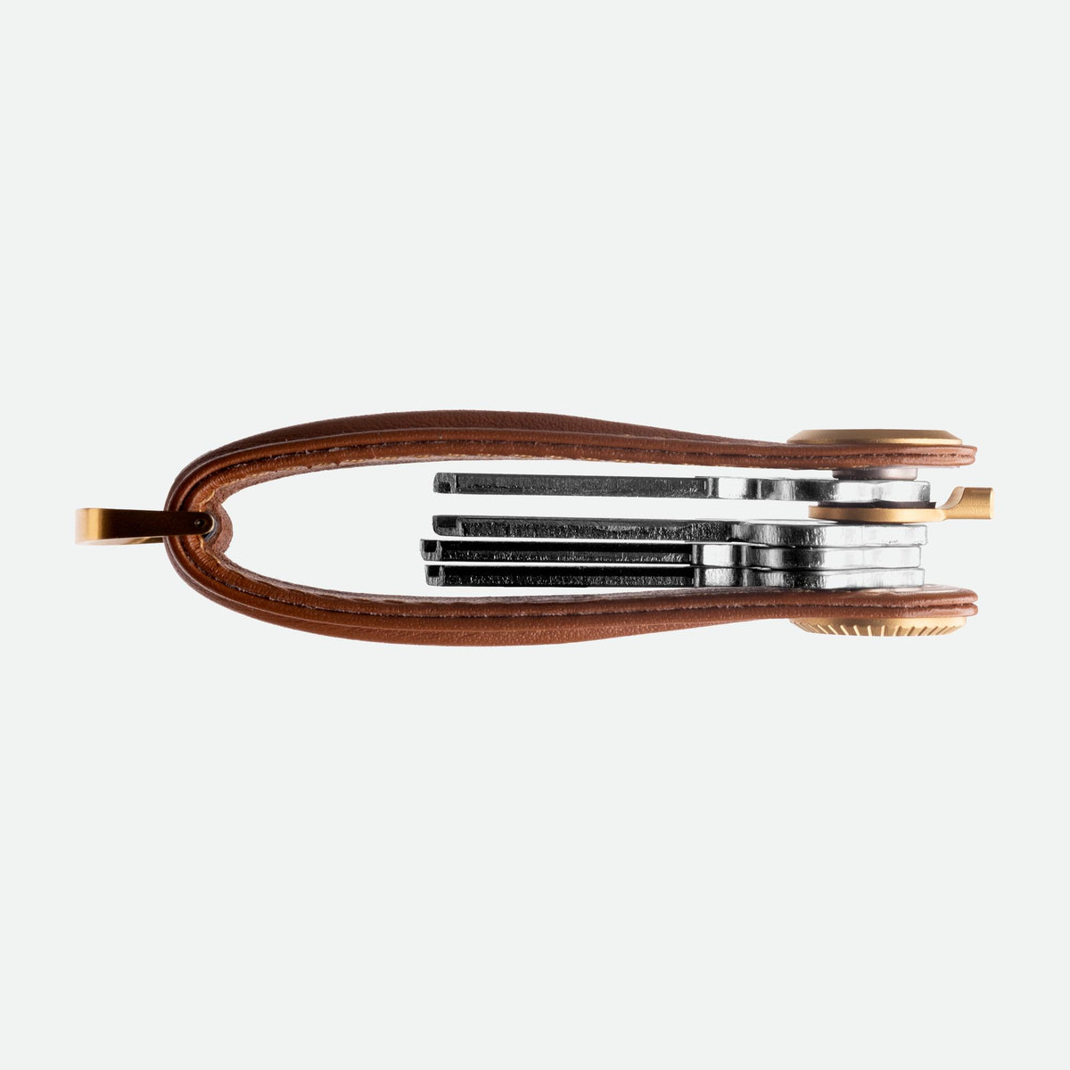Orbitkey Key Organiser Pro Leather - Cedar