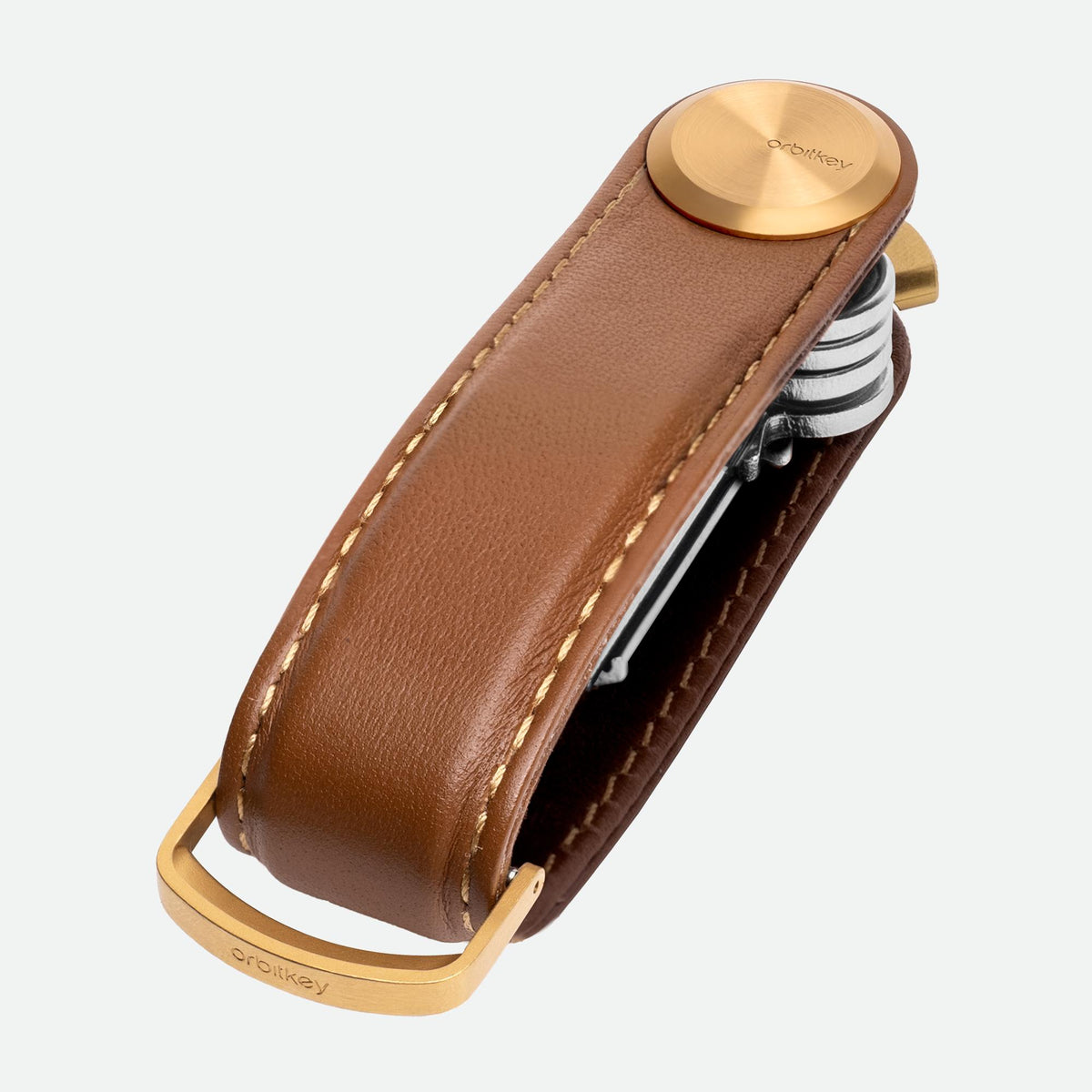 Orbitkey Key Organiser Pro Leather - Cedar