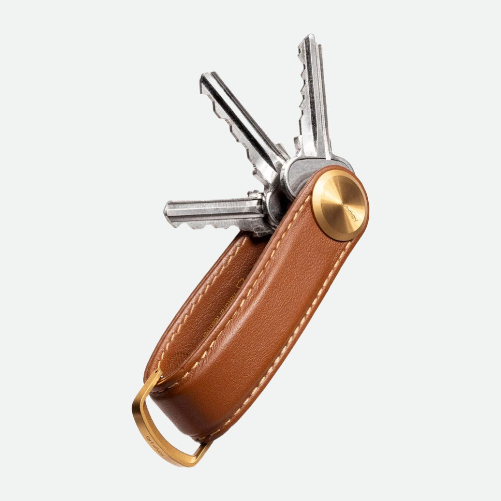 Orbitkey Key Organiser Pro Leather - Cedar