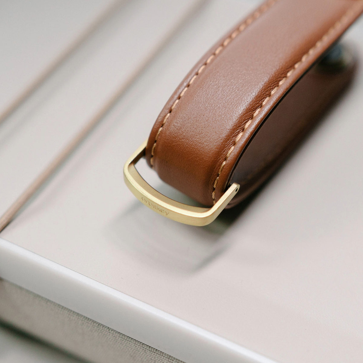 Orbitkey Key Organiser Pro Leather - Cedar