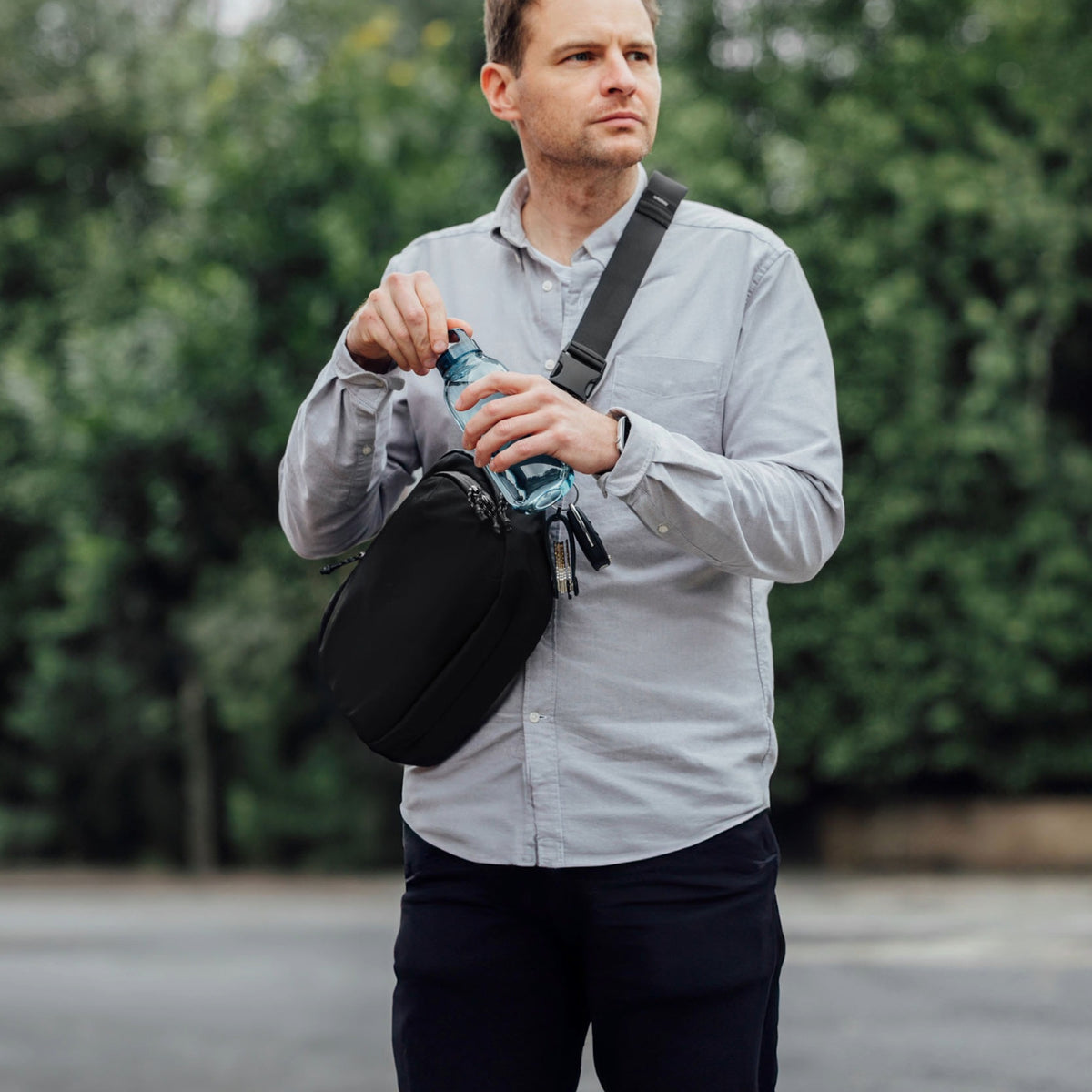 Orbitkey Urban Sling Plus (6L) - Black