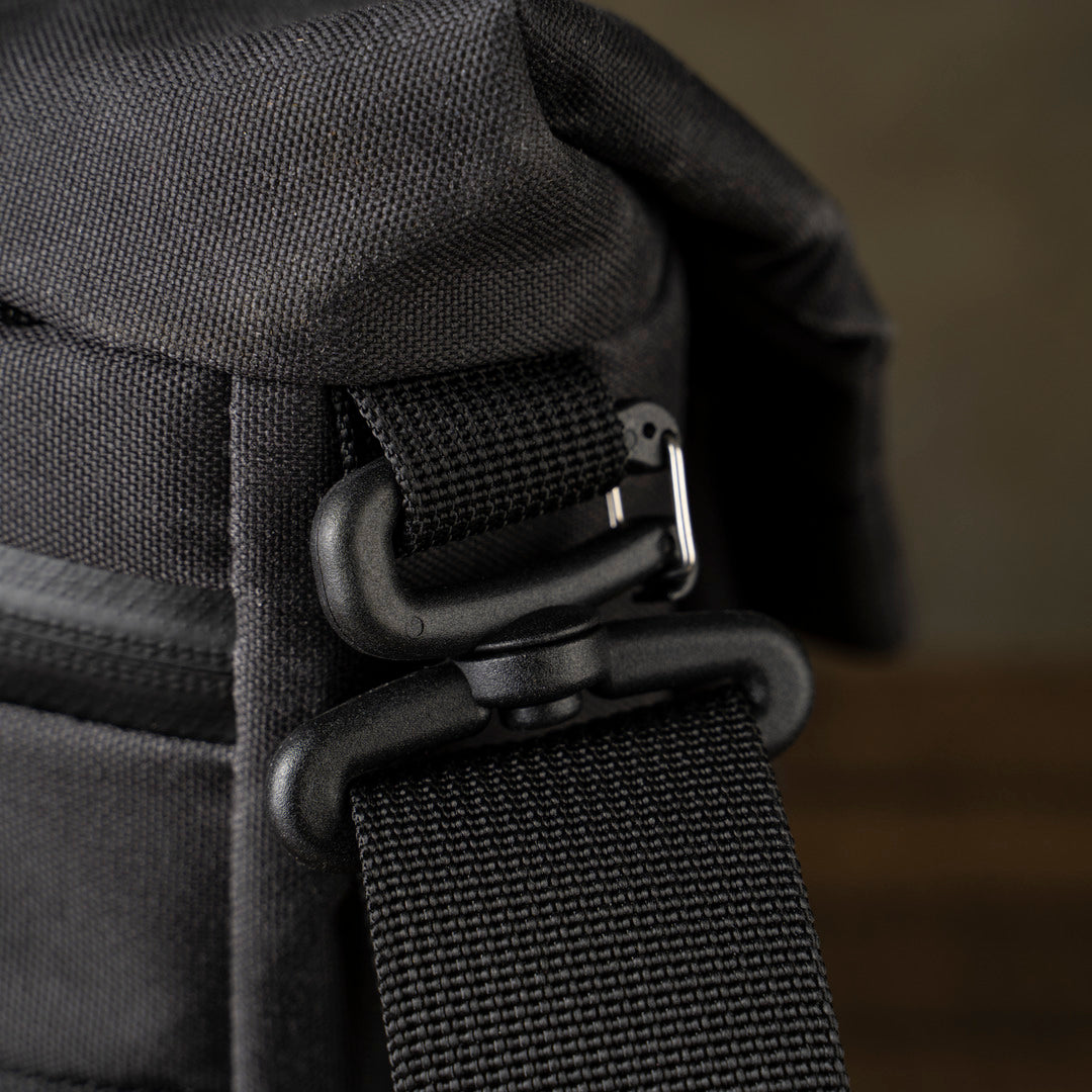 Wotancraft "Pilot" Travel Camera Bag 3.5L Upgraded - Black Canvas
