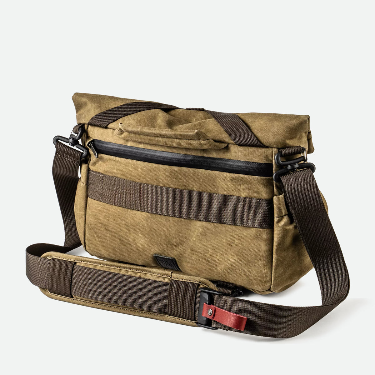 Wotancraft "Pilot" Travel Camera Bag 7L Upgraded - Khaki Brown Canvas