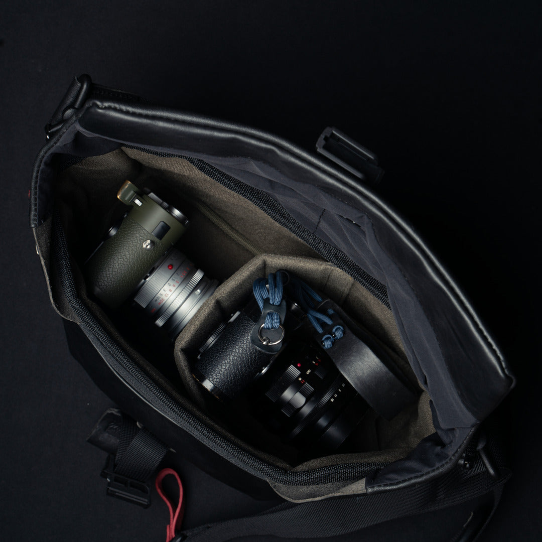 Wotancraft “Pilot” Leather Travel Camera Bag 7L Upgraded
