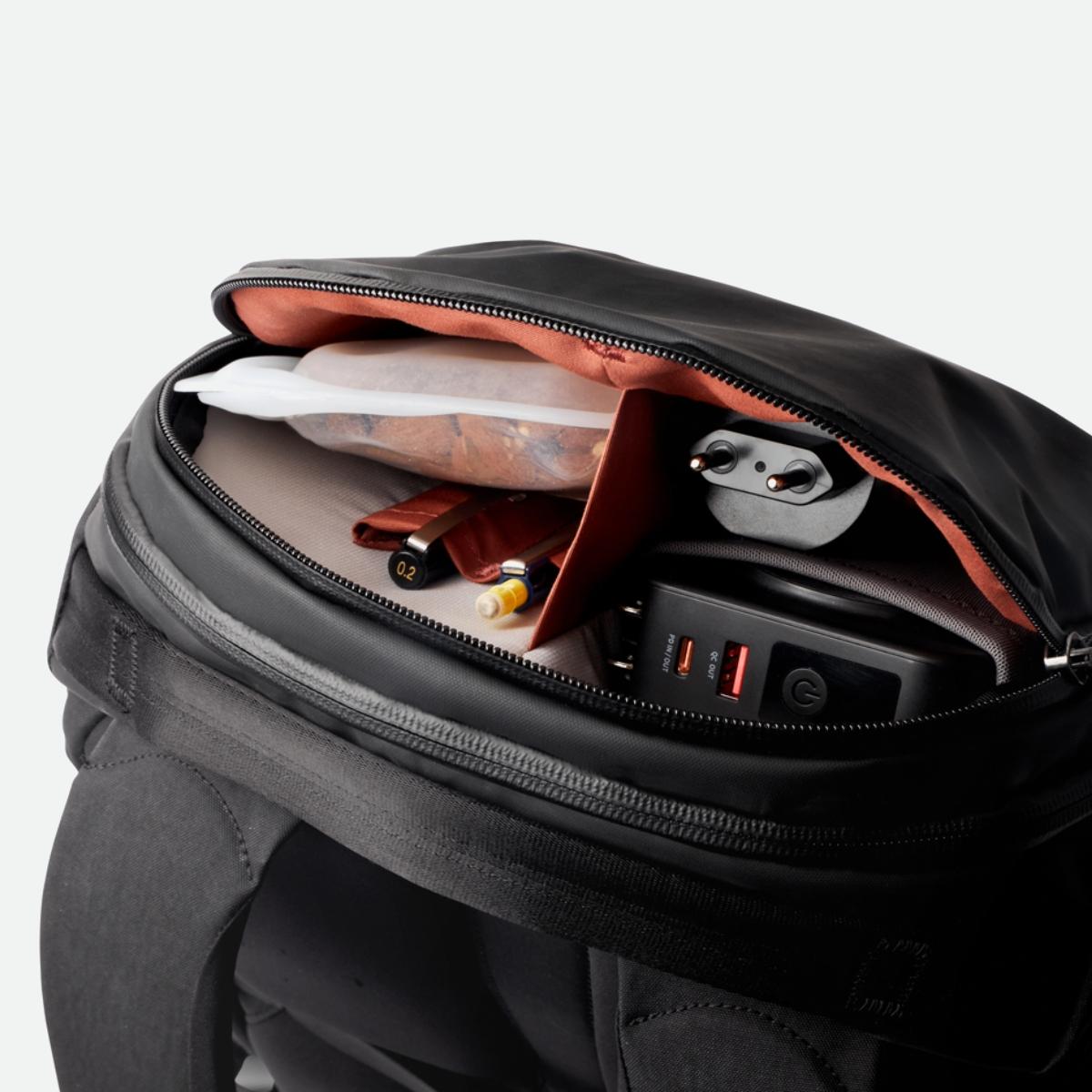 Bellroy Venture Travel Pack 26L - Jet Black (Leather Free)