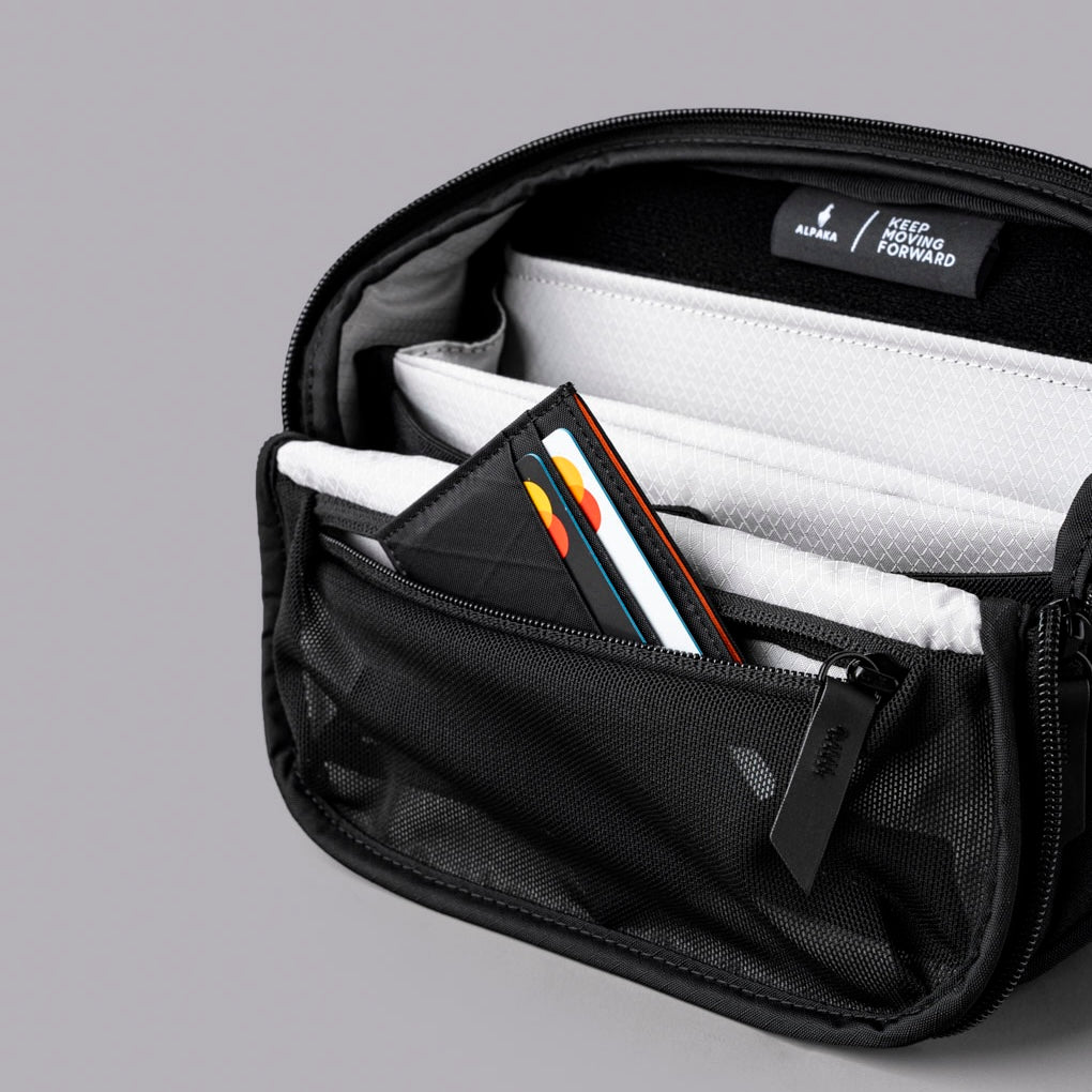 Alpaka Vertex Pouch Mini (2L) - Axoflux 300D Black