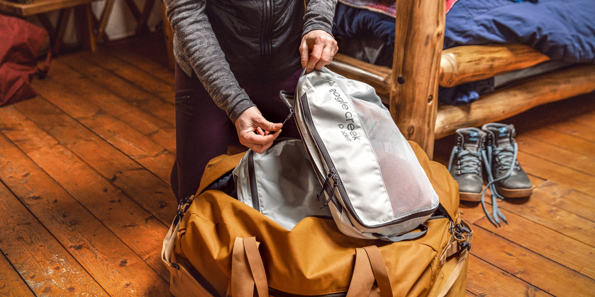 Eagle Creek - stort udvalg af Eagle Creek packing cubes, tasker og rejseudstyr