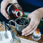 Snow Peak Ti-Single 300 Cup - Lifestyle Image