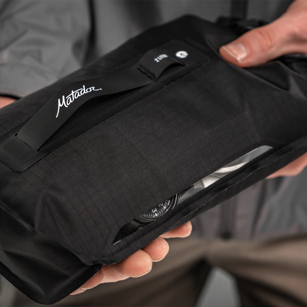 Matador Equipment FlatPak™ Dry Bag 2L studio photo