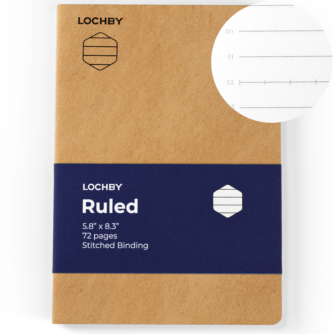 Lochby A5 Notebook - Ruled