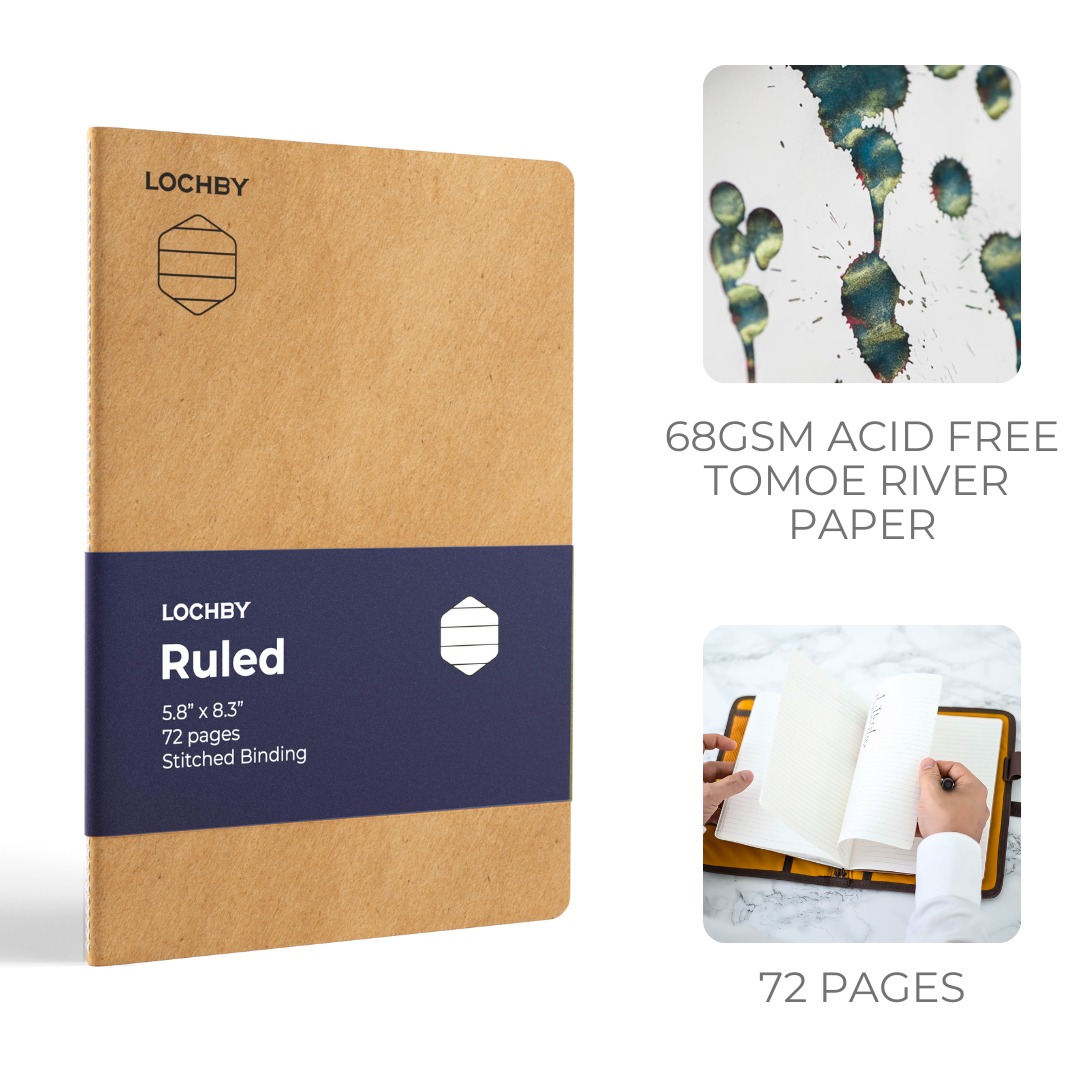 Lochby A5 Notebook - Ruled