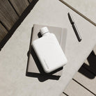 A6 Stainless Steel memobottle - White