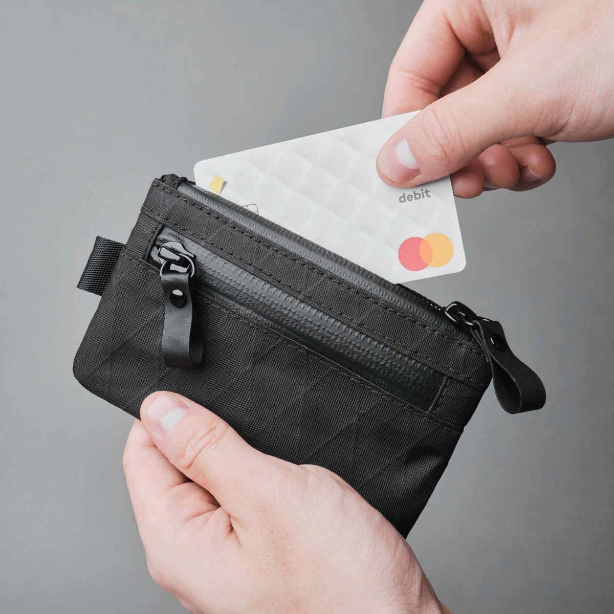 Alpaka Zip Pouch Black