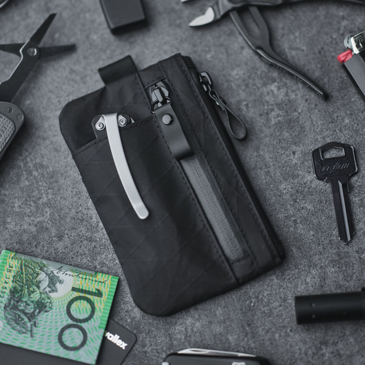 Zip Pouch Pro Black 