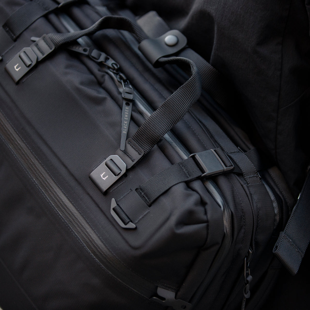 Black Ember Forge 30 Max - Jet Black Maglock Compression Straps - Lifestyle