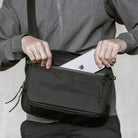Black Ember Grip Sling 9L - Jet Black