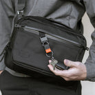 Black Ember Grip Sling 9L - Jet Black