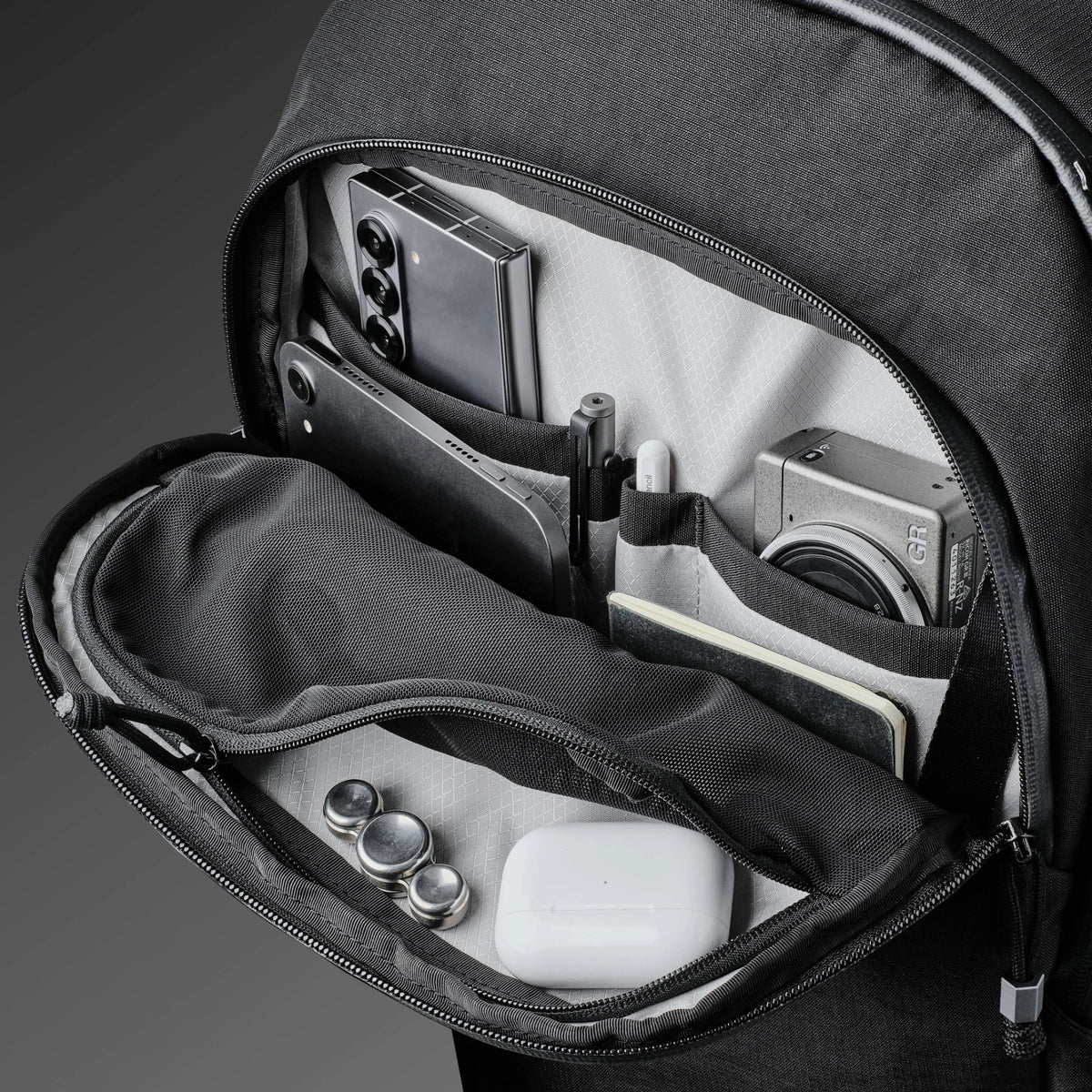 Alpaka Bravo Backpack (23L) - Axoflux 400D Black