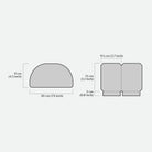 Wotancraft Canteener Camera Divider Set (for 3.5L) - Dimensions