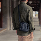 Wotancraft Canteener EDC Utility Sling Bag 2L - Black Canvas