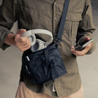 Wotancraft Canteener EDC Utility Sling Bag 2L - Black Canvas