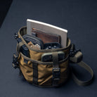 Wotancraft Canteener EDC Utility Sling Bag 2L - Khaki Brown Canvas