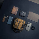 Wotancraft Canteener EDC Utility Sling Bag 2L - Khaki Brown Canvas
