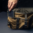 Wotancraft Canteener EDC Utility Sling Bag 6L - Khaki Brown Canvas