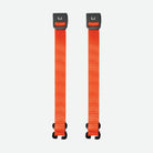 Black Ember Citadel 25 Compression Straps (Set of Two) - Ember Orange