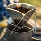 Snow Peak Collapsible Coffee Drip - Lifestyle Image