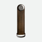 Orbitkey Key Organiser Crazy-Horse - Oak Brown with Brown Stitching