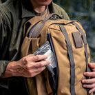 Wotancraft EasyPack 15L - Khaki Brown Canvas