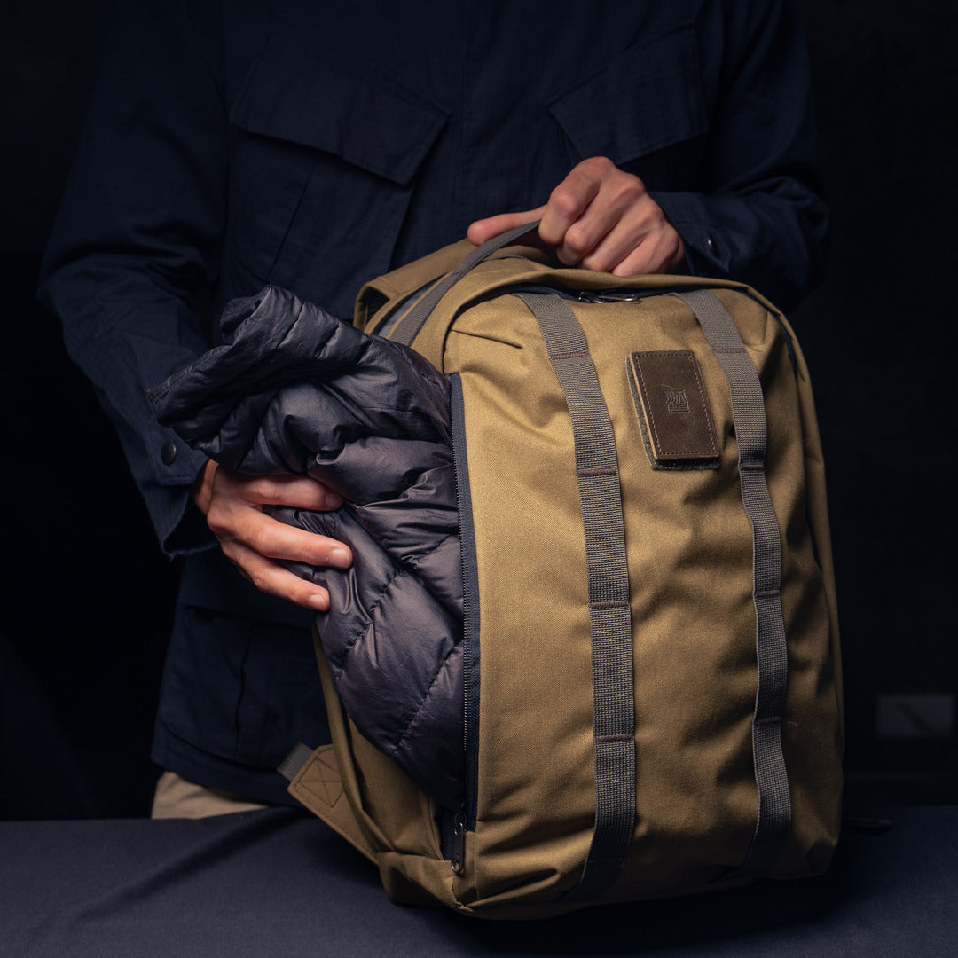 Wotancraft EasyPack 15L - Khaki Brown Canvas
