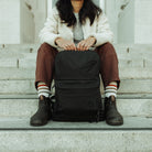 Evergoods Civic Bookbag 22L - Solution Dyed Black - Lifestyle