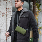 Alpaka Flight Pouch - Axoflux 210D Green - Lifestyle Image