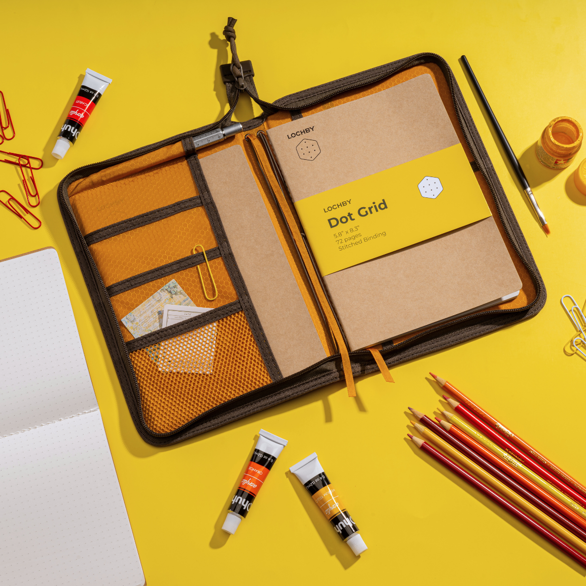 Lochby Field Folio A5 - Lifestyle Image