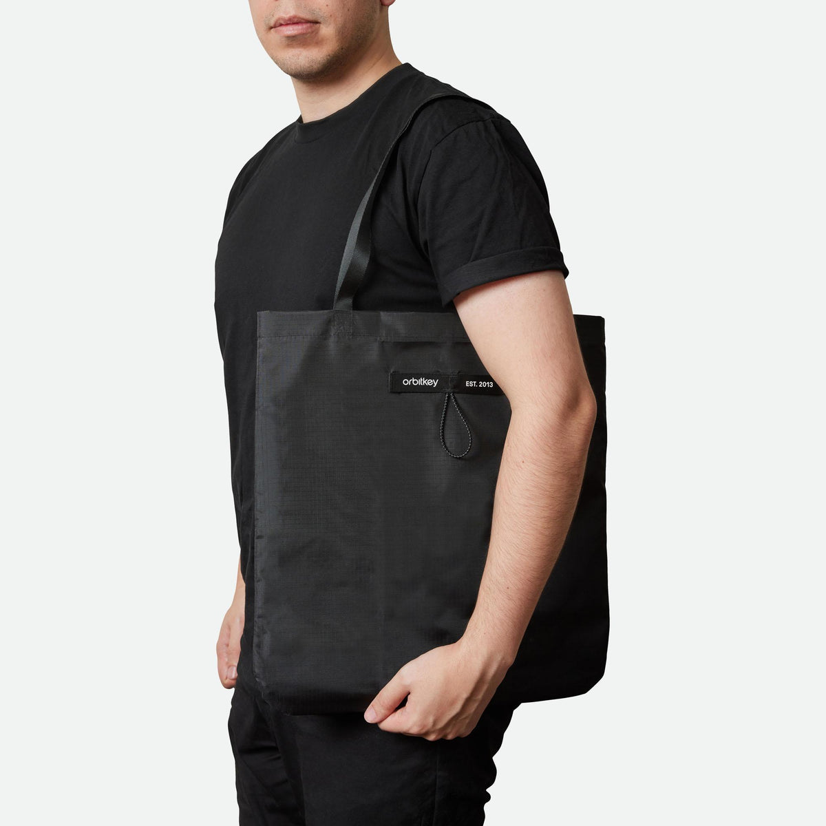 Orbitkey Foldable Tote Bag - Black