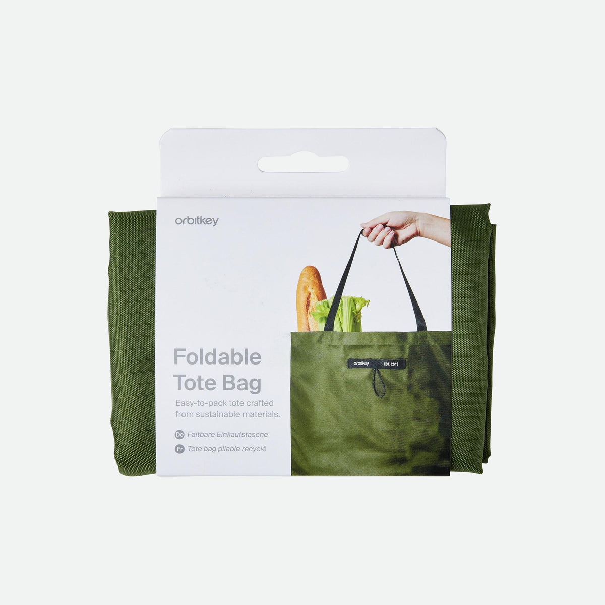Orbitkey Foldable Tote Bag - Forest Green