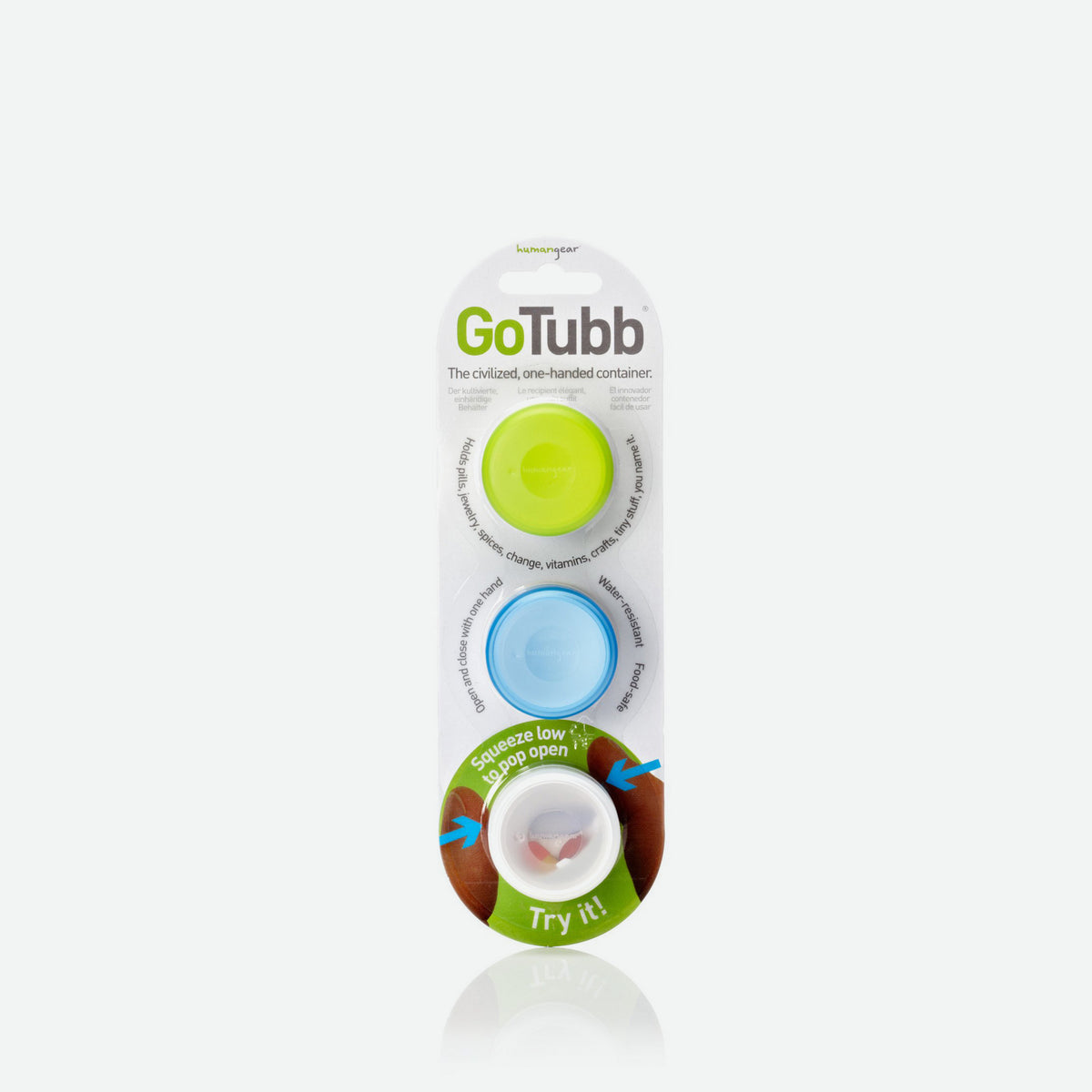 humangear GoTubb 3-Pack Small