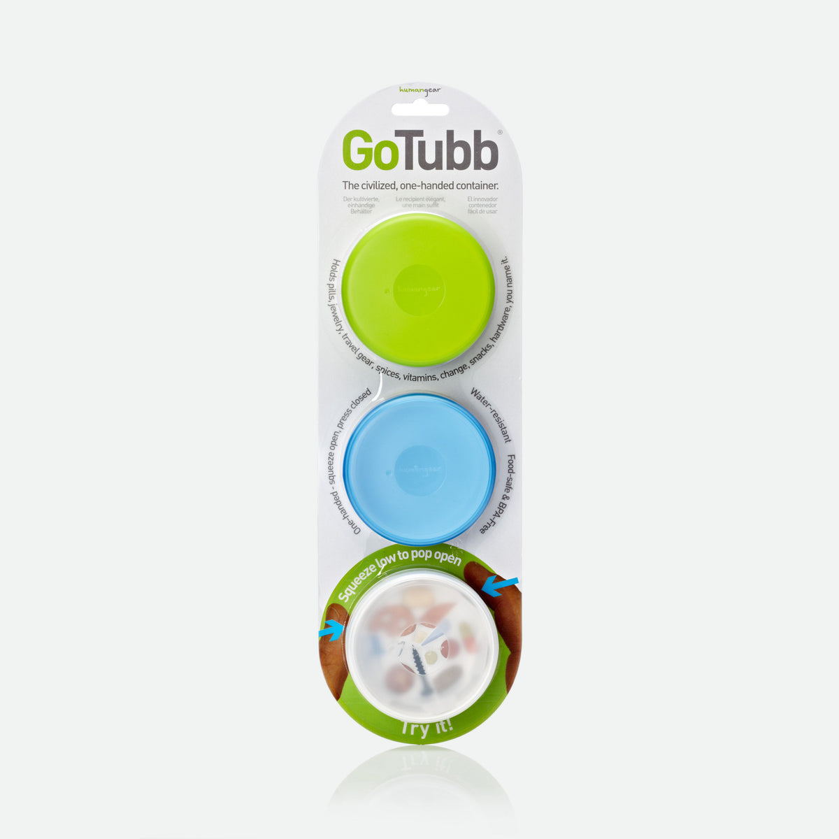 humangear GoTubb 3-Pack Medium