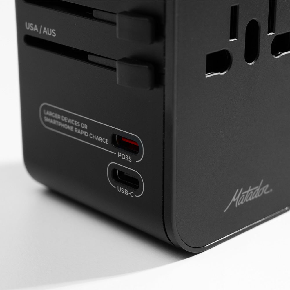 Matador Global Travel Adapter - Black