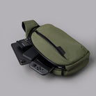 Alpaka Metro Crossbody - Right Shoulder - Green Axoflux